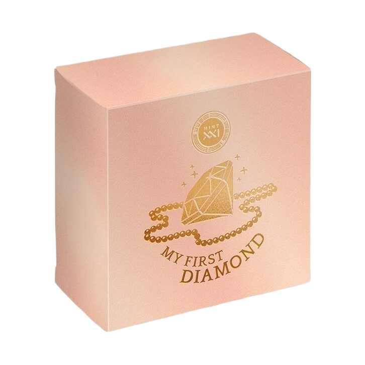 2022 My First Diamond 0.5 oz .999 Silver with Crystal Insert