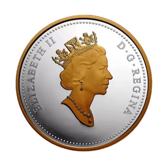2022 Renewed Silver Dollar Loonie 35th Anniversary 2 oz Pure Silver