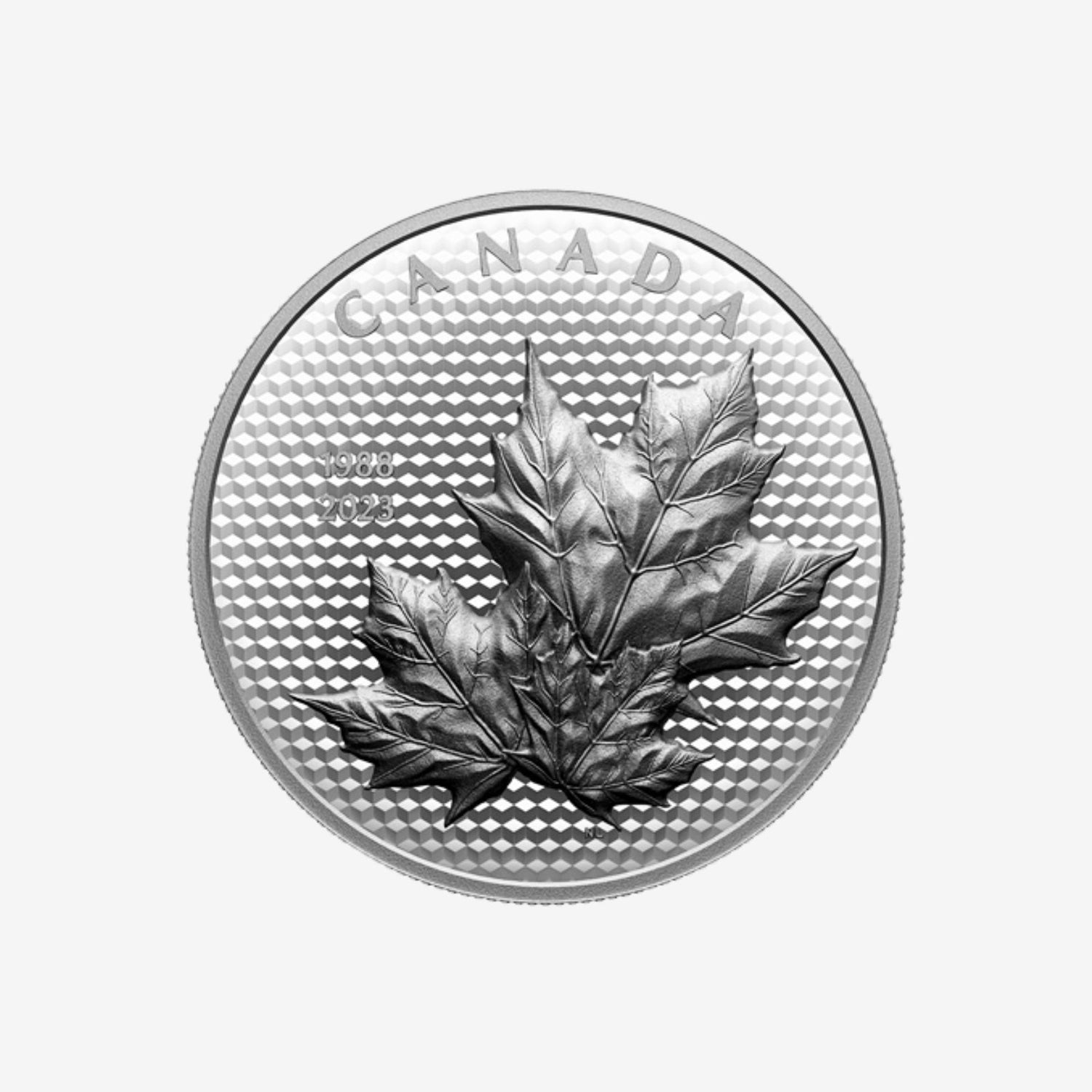 2023 Maple Leaves in Motion 5 oz .9999 Silver $50 (Canada) - Canada Coin Vault - Canada Coin Vault