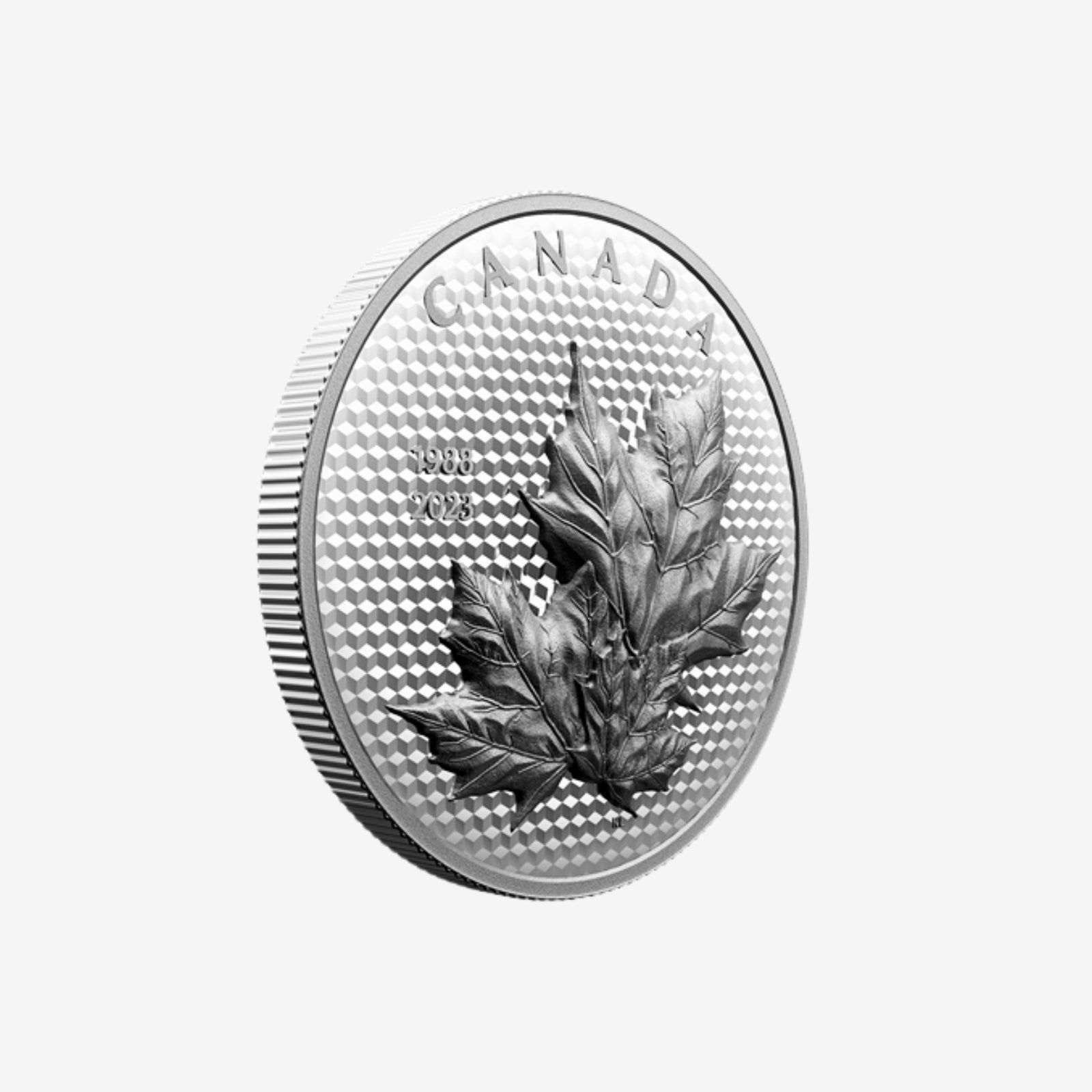 2023 Maple Leaves in Motion 5 oz .9999 Silver $50 (Canada) - Canada Coin Vault - Canada Coin Vault