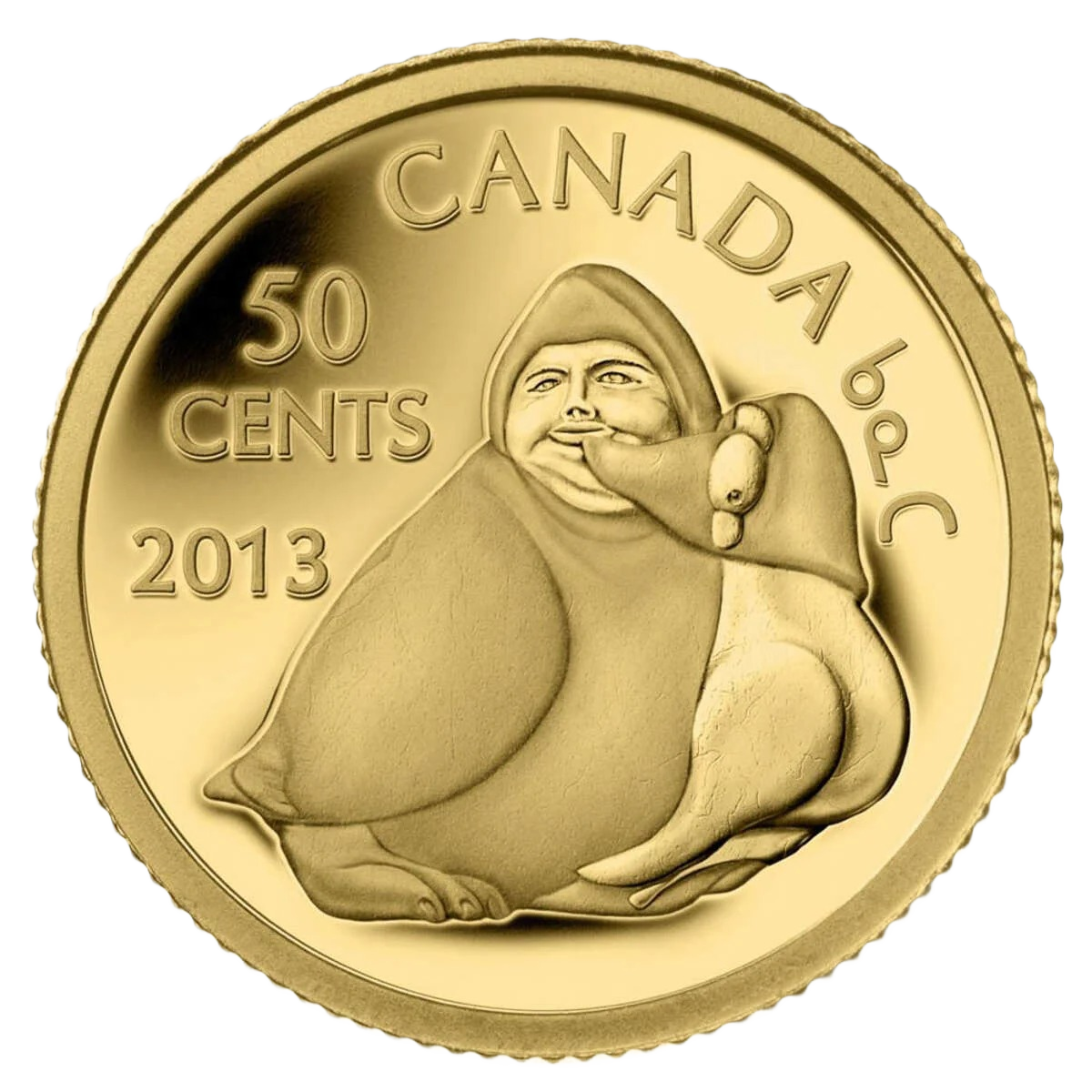 2013 Inuit Art 1/25 oz .9999 Gold Proof