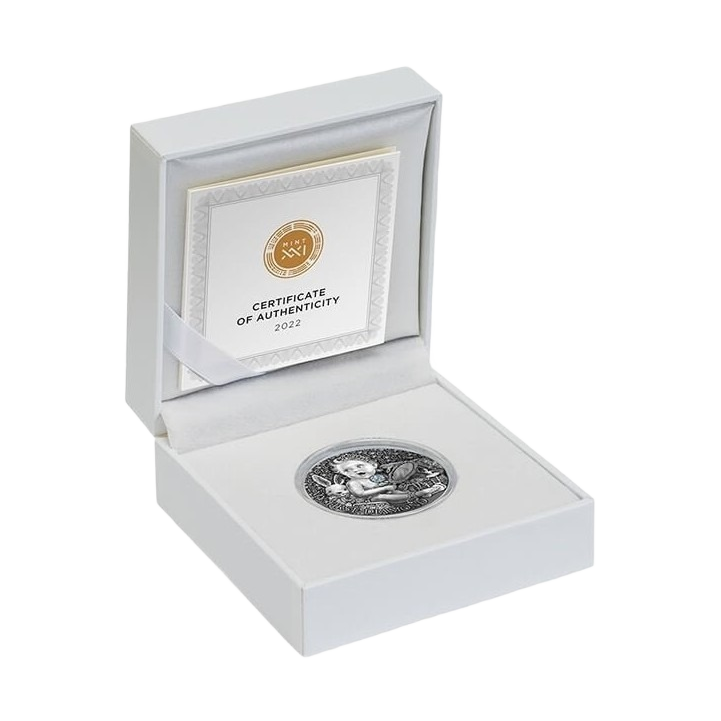 2022 My First Diamond 0.5 oz .999 Silver with Crystal Insert